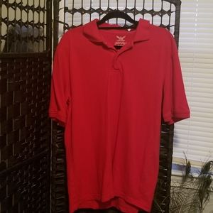 Faded Glory Mens Red Polo Shirt